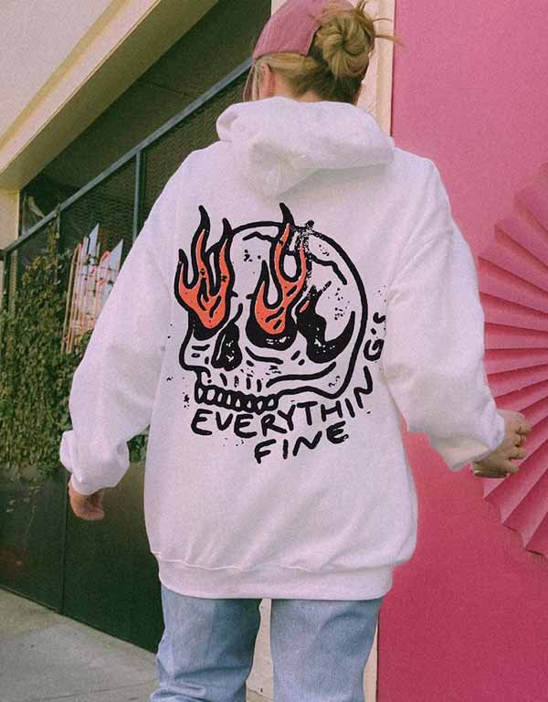 everythings-fine-unisex-white-hoodie.jpg everythings fine unisex white hoodie