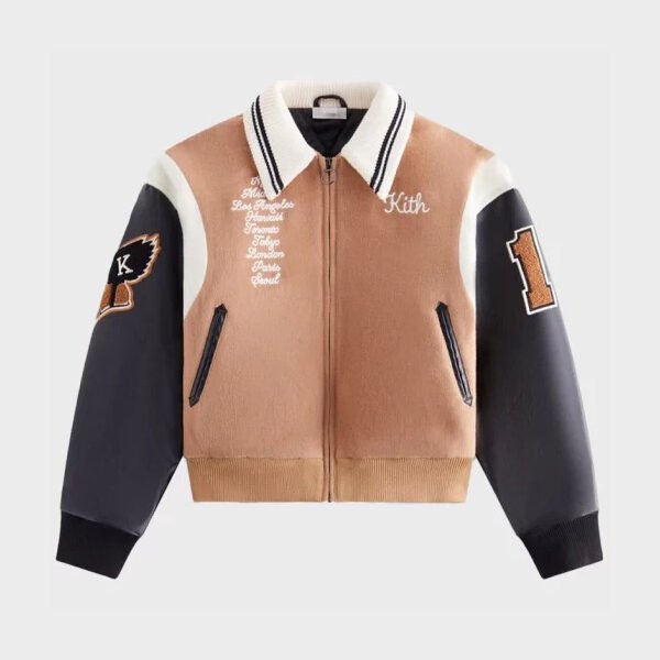 Kith Kids Wool Varsity Jacket 1 Kith Kids Wool Varsity Jacket