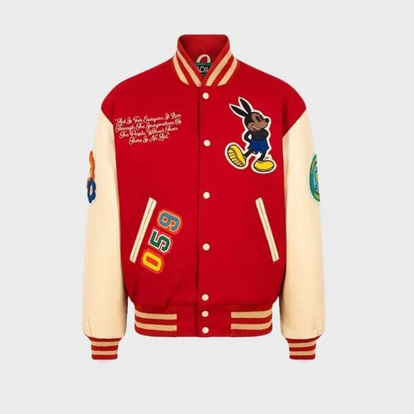 Rello Red Varsity Jacket 1 Rello Red Varsity Jacket
